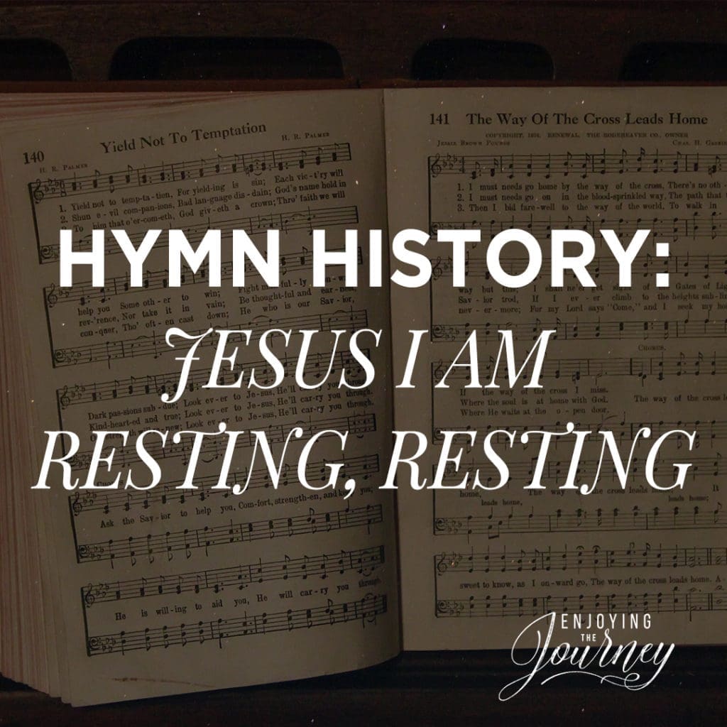 Jesus I Am Resting Resting, hymn history: Jesus I Am Resting, Resting, Pigott, William Pigott china