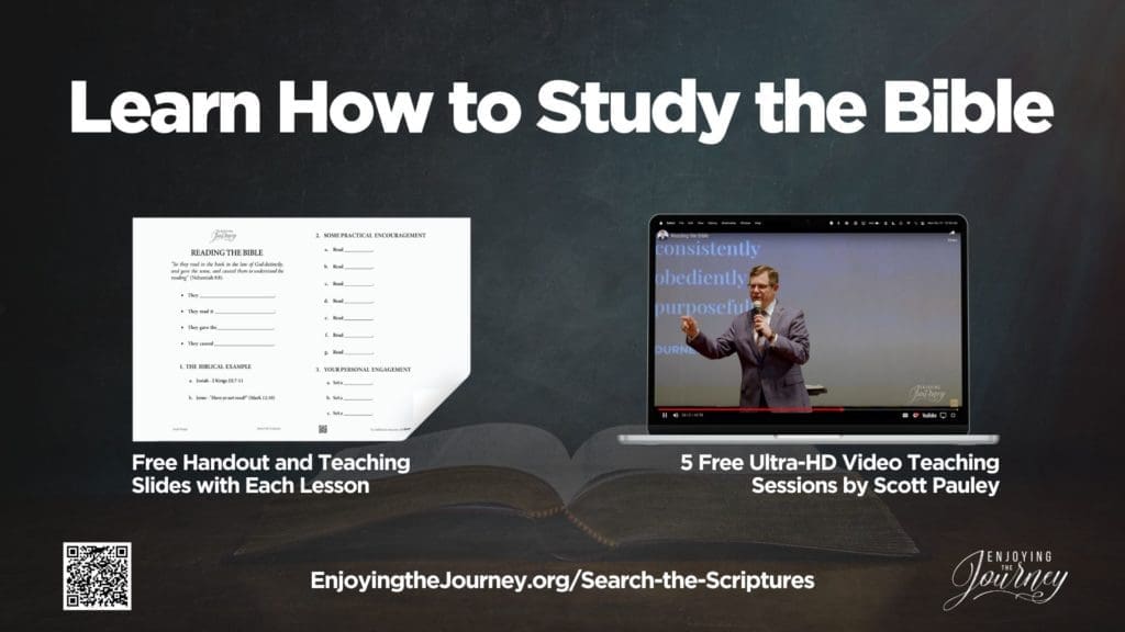 Learn How to Study the Bible, Why read the Bible, Why study the Bible?