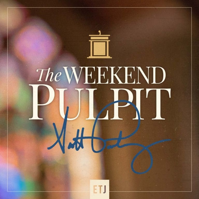 The Weekend Pulpit: Don’t Be Ignorant