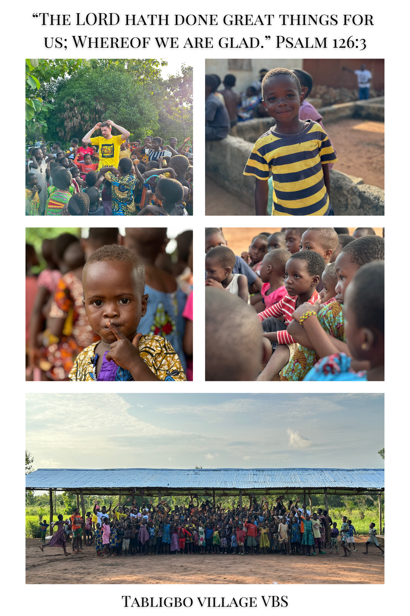 Tabligbo village in Togo, West Africa. Bible study in Africa. Children in Africa.