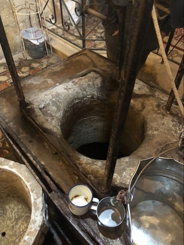 Jacob’s Well is located near historic Shechem (Sychar in the the Book of John). Jesus witnessed to the Samaritan woman here in John 4.