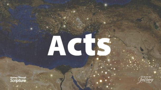 The Book of Acts is a sequel to the Gospel of Luke. It is the book of Christ continuing His work in this world. Begin your journey through Acts.