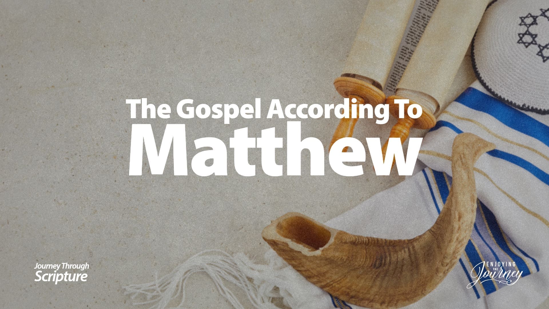 Journey through Matthew, Written to the Jewish mind, Matthew is the transitional book between the Old and New Testament. Study Matthew and discover the King!