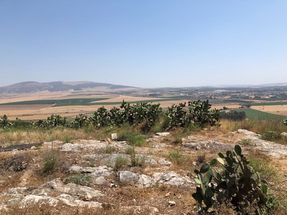 Jezreel in the Bible. View of the Jezreel Valley from the site of the ancient city of Jezreel. Photo by John Buckner