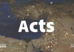 The Book of Acts is a sequel to the Gospel of Luke. It is the book of Christ continuing His work in this world. Begin your journey through Acts.