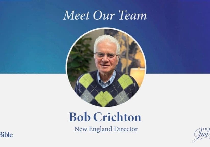 Moody’s passion for the gospel is deeply in the heart of my friend, Bob Crichton, and I know he will be a tremendous help in advancing that cause at this time.