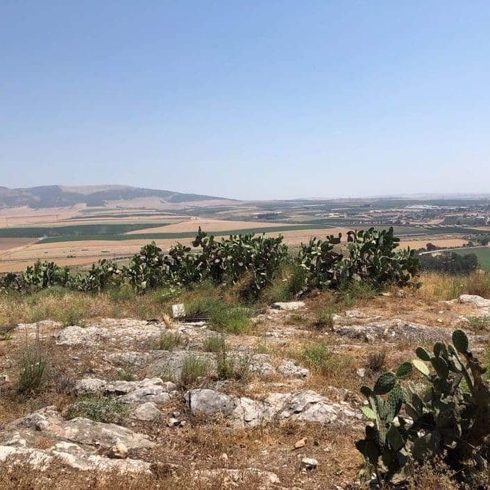 Jezreel in the Bible. View of the Jezreel Valley from the site of the ancient city of Jezreel. Photo by John Buckner