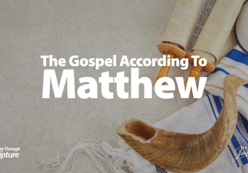 Journey through Matthew, Written to the Jewish mind, Matthew is the transitional book between the Old and New Testament. Study Matthew and discover the King!