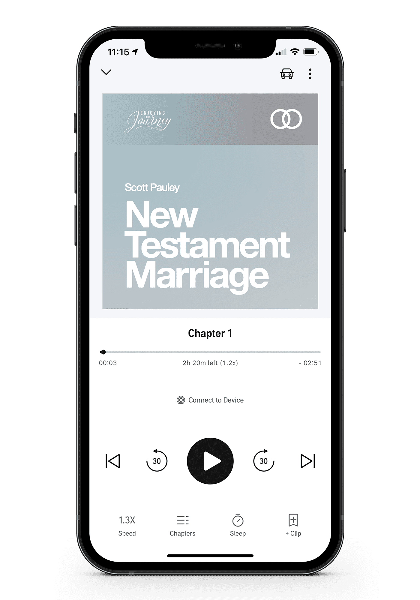 NT Marriage Audiobook iPhone 12 Pro (square) Mockup